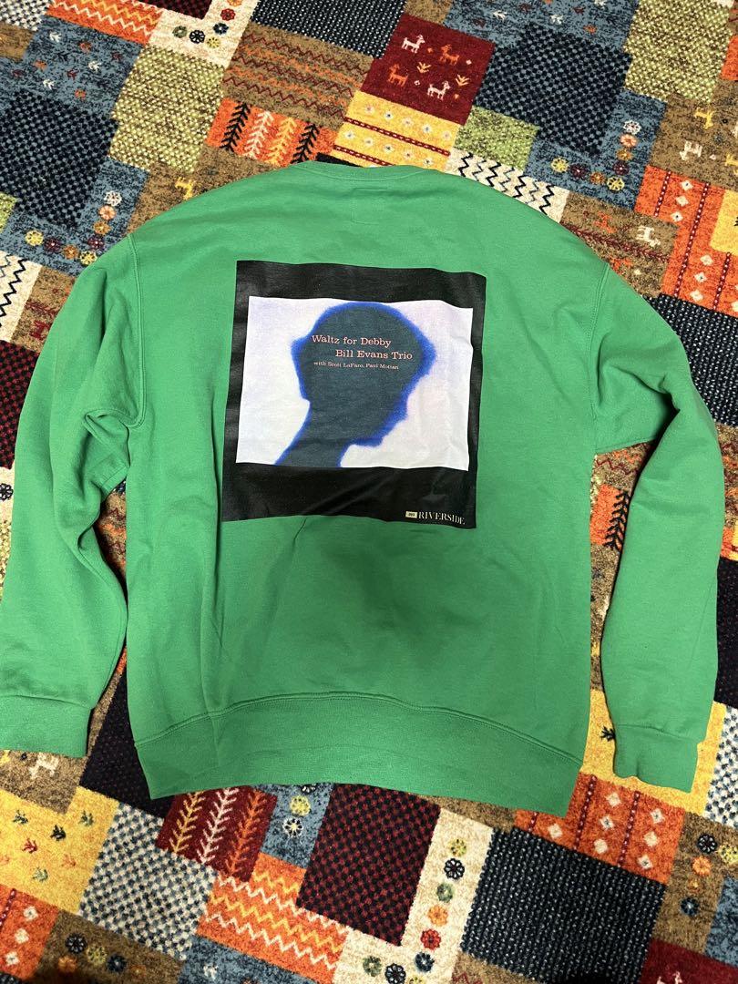 WACKOMARIA×BILL EVANS Crew Sweat-Blk/XL WACKO MARIA WACKO MARIA BILLEVANS SWEAT Graphic Print