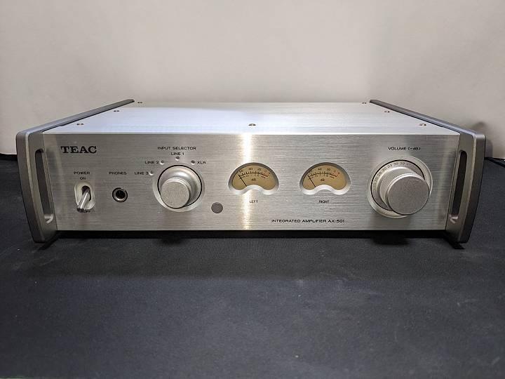 TEAC プリメインアンプ AX-501 シルバー AX-501-SP | 製品トップ | TEAC - プレミアムオーディオ