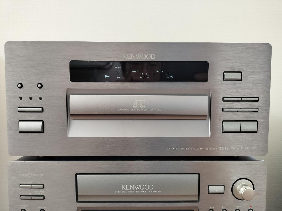 DPF-7002 KENWOOD CDプレーヤー （名機❗️KENWOOD DPF-7002 CD