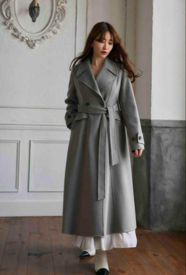 美品/Hamilton Wool River Coat /herlipto Herlipto】HamiltonWoolRiverDressCoat （Her lip to