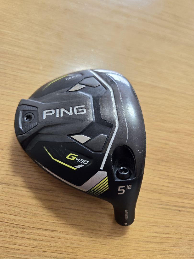G430MAX 5W ヘッド PING G430 MAX 5W ヘッド｜Yahoo!フリマ（旧PayPayフリマ）