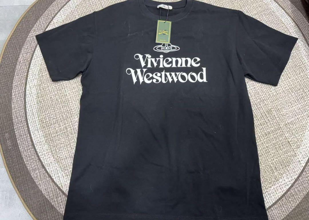 Vivienne Westwood ゆったりロゴプリント半袖Tシャツ（楽天市場