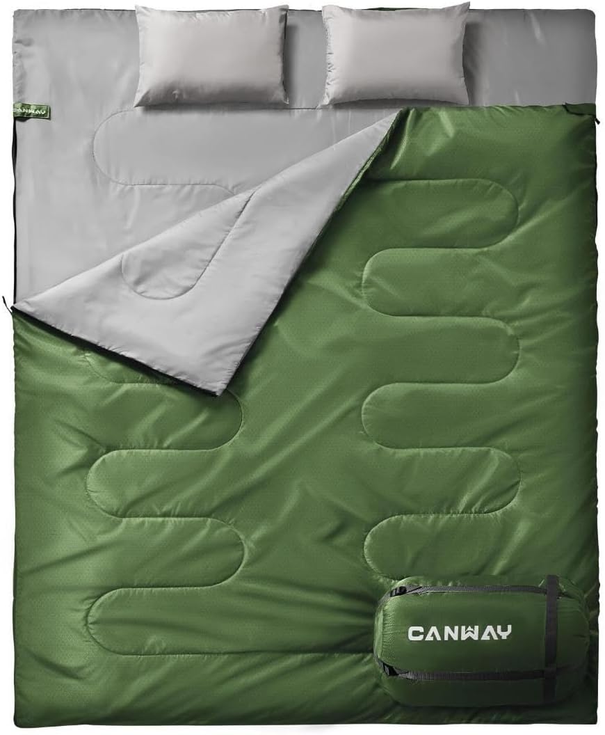 コンパクト 避難用 災害時 防災用 丸洗い キャンプ2人用 寝袋 CANWAY コンパクト 避難用 災害時 防災用 丸洗い キャンプ2人用 寝袋