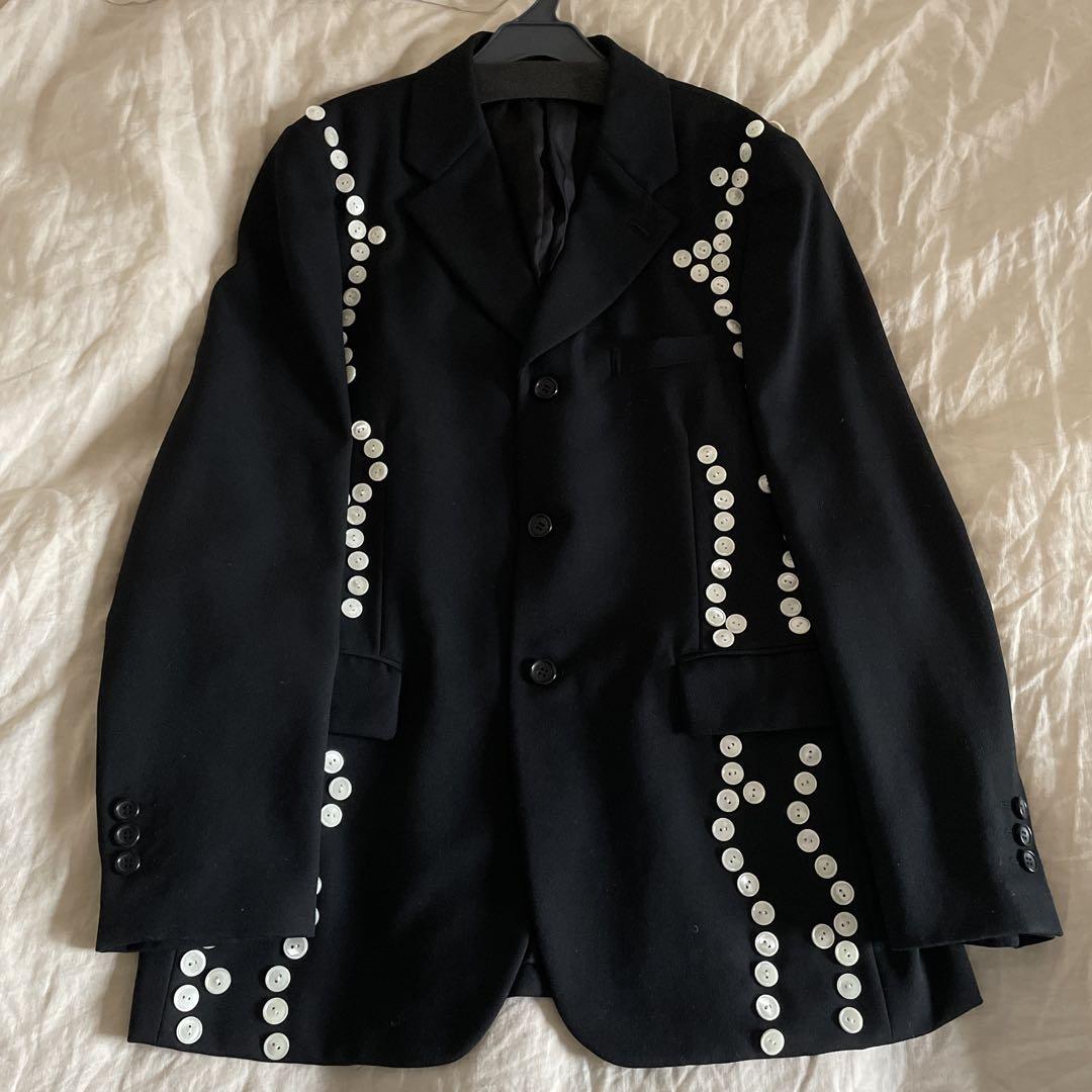 24aw コムデギャルソンオムプリュス　ボタンジャケット コムデ ギャルソン オム プリュス COMMEdesGARCONS HOMME PLUS
