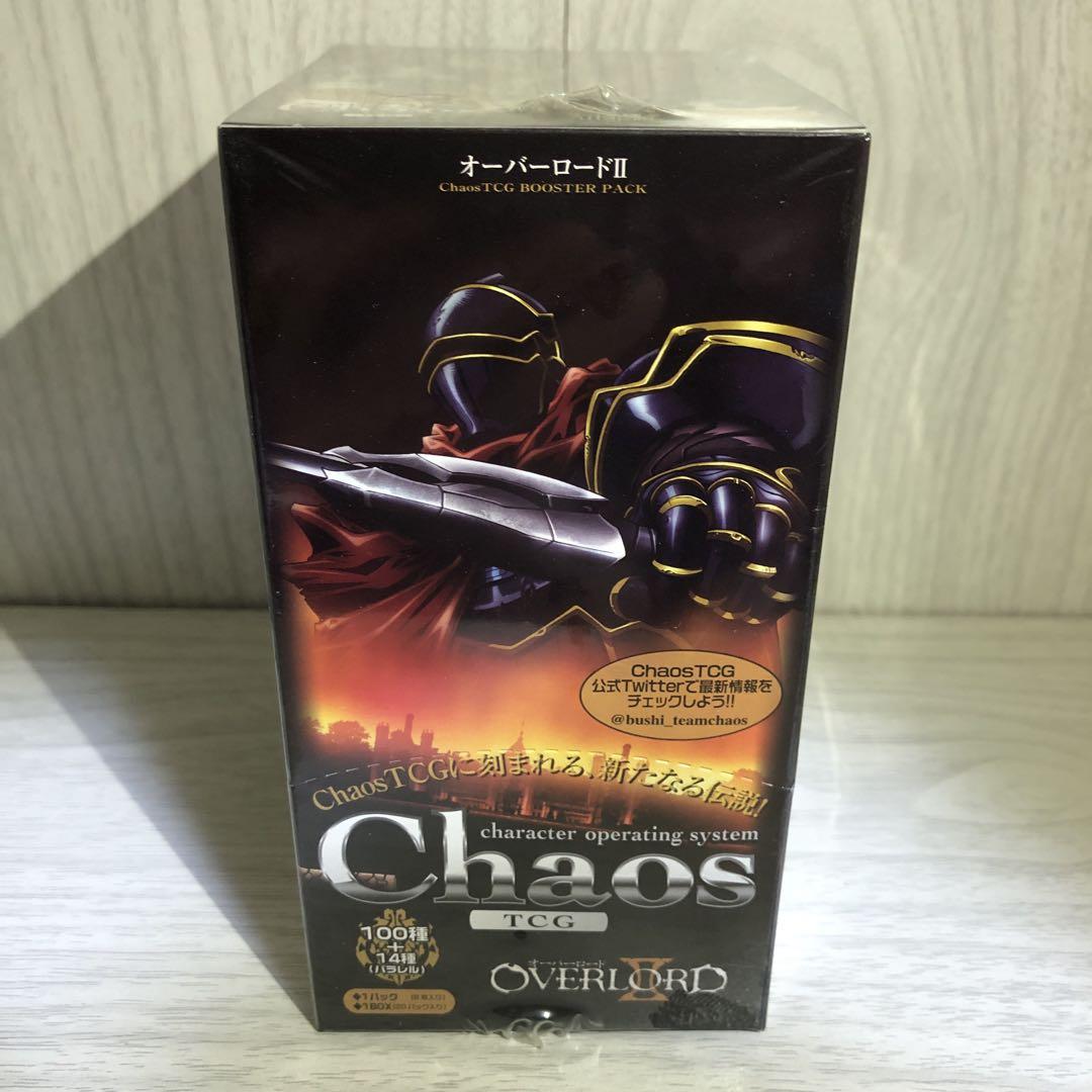 ChaosTCG オーバーロード 初版 絶版 未開封BOX Chaos TCG オーバーロード 初版 絶版 未開封BOX（遊戯王OCG