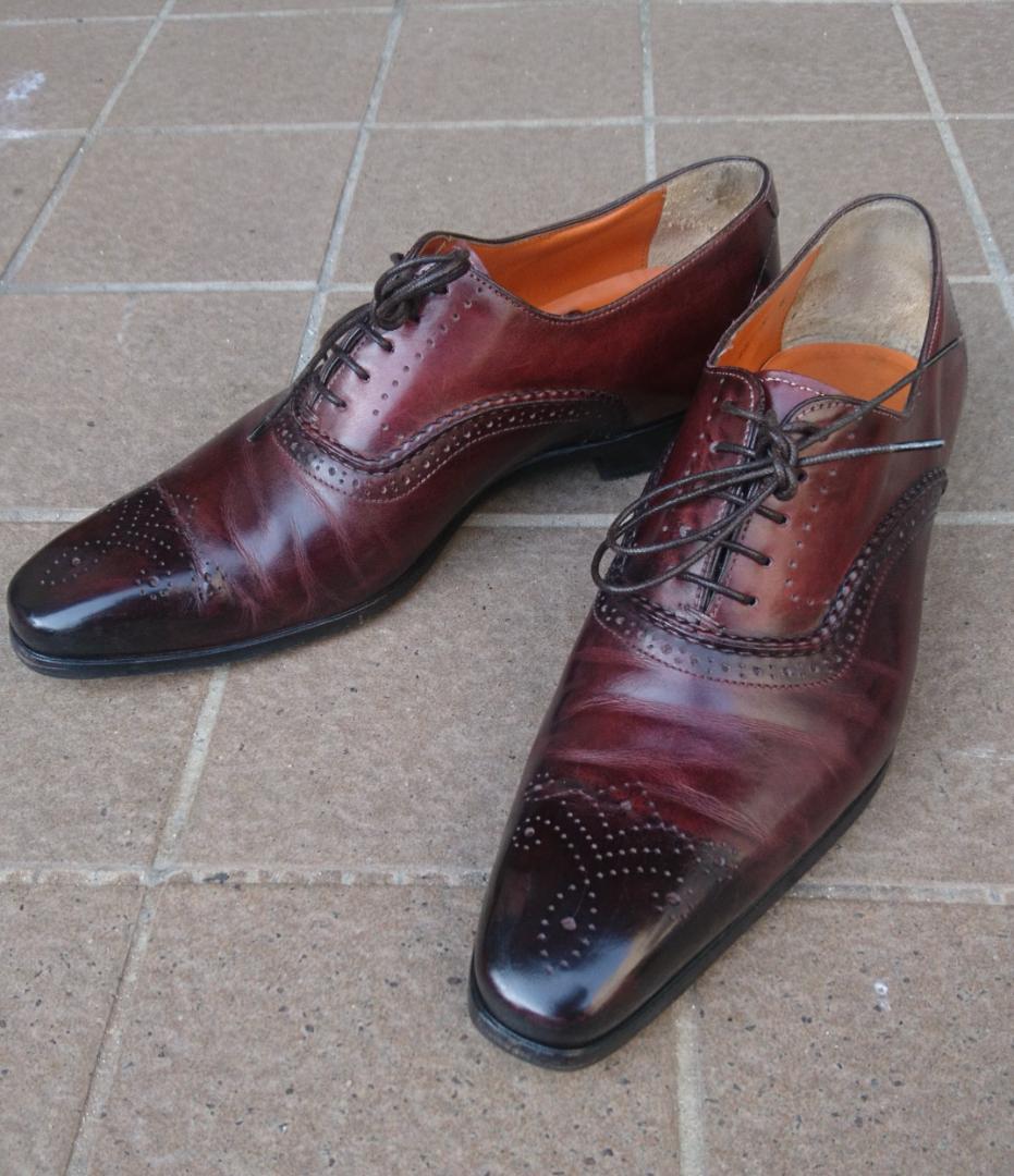 Santoni サントーニ メダリオン クインクラシコ別注モデル UK6