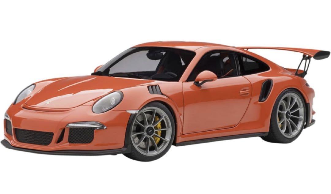 オートアート ポルシェ911（991）GT3 RS オレンジ（新作入荷