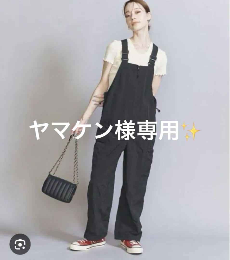 BEAUTY&YOUTH UNITEDARROWSナイロンカーゴオーバーオール