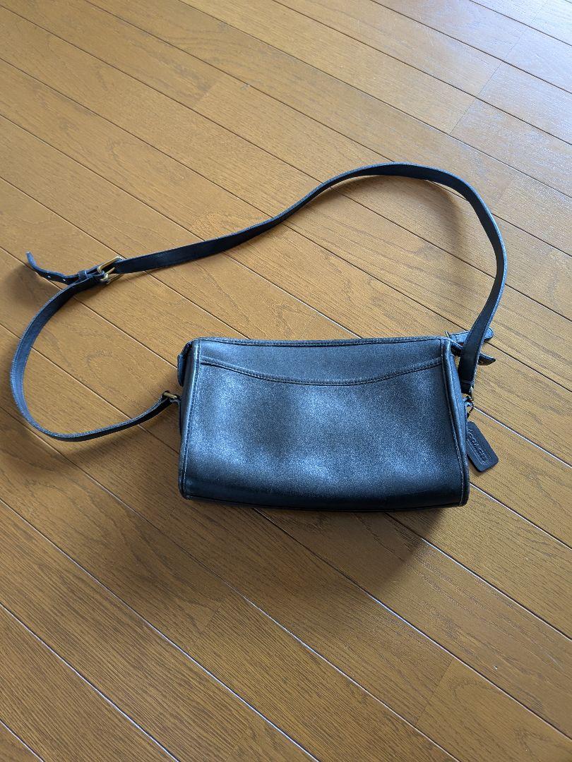 【希少】COACH オールドコーチ　ショルダーバッグ　ネイビー　9944 極美品】COACH オールドコーチ ショルダーバッグ B6C-9944
