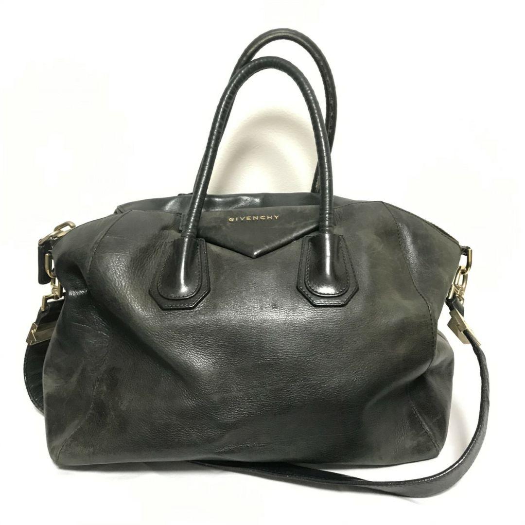 ✨️極美品 ジバンシィ ナイチンゲール 2way ボストンバッグ ショルダーバッグ ジバンシィナイチンゲール 2WAYバッグ 黒 ユニセックス