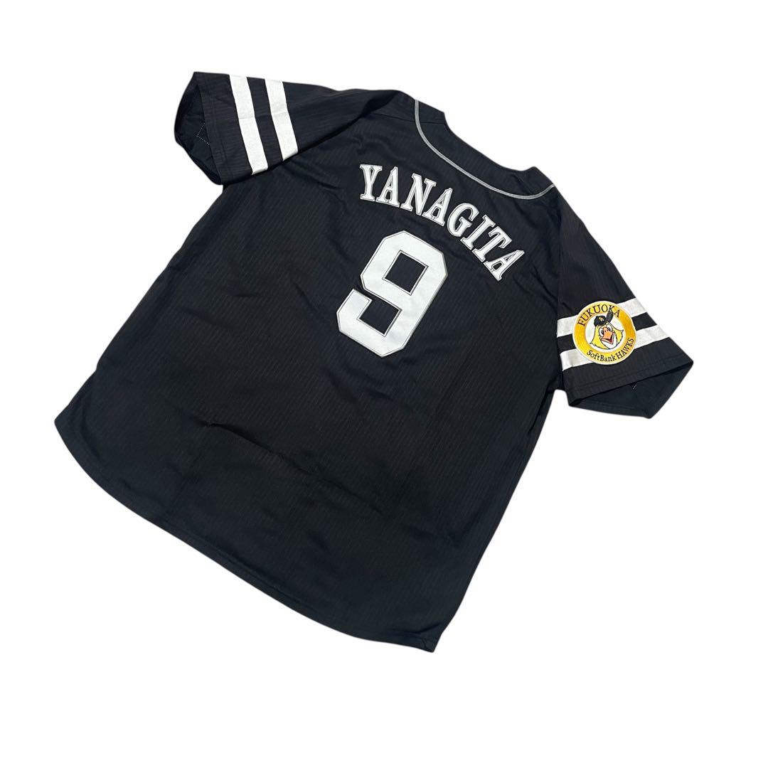 福岡ソフトバンクホークス　柳田悠岐　レプリカユニフォーム　ビジター　刺繍　L 福岡ソフトバンクホークス 柳田悠岐 ビジター レプリカ