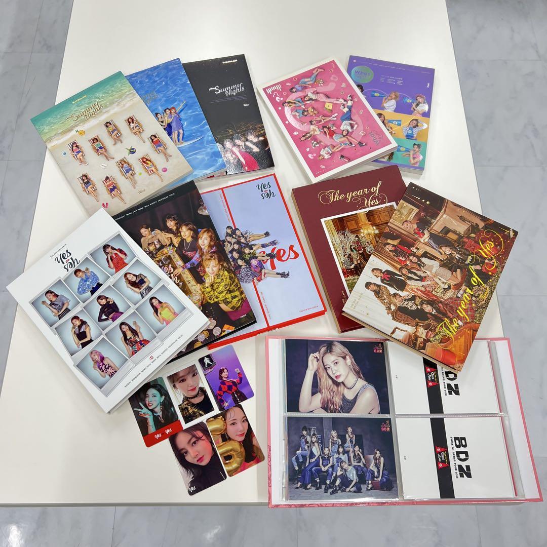 TWICE フォトブック付 CD 10枚まとめ売り♪トレカフォトカード付(165 TWICE フォトブック付 CD 10枚まとめ売り♪トレカフォトカード付