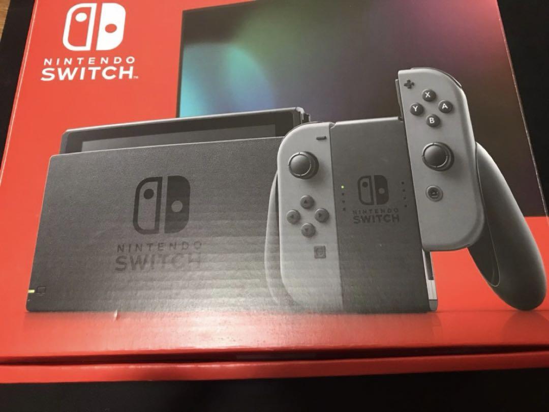 Nintendo switch バッテリー強化版 ソフト4つ付き（初めての