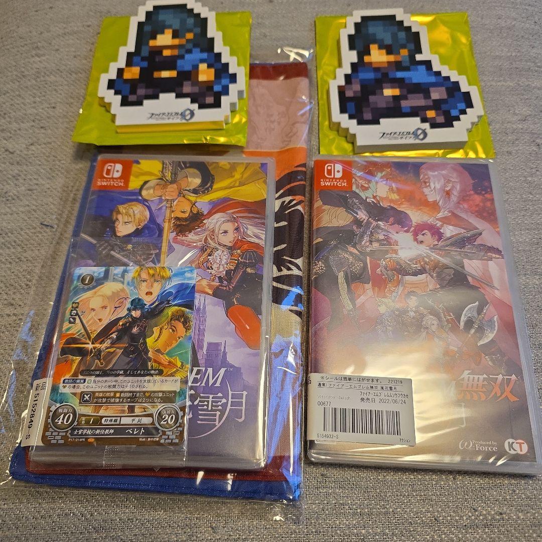 Switch ファイアーエムブレム風花雪月 & 無双 2本セット 新品！ファイアーエムブレム風花雪月、無双 2本セットSwitch