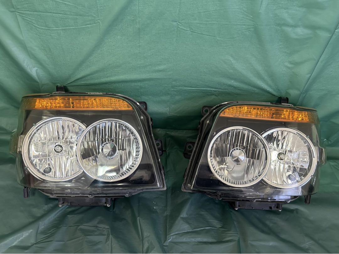 【良品】アトレー S300前期ヘッドライト左右No.30000-57071 アトレーワゴン S321G S331G ヘッドライト 左右セット（S300系