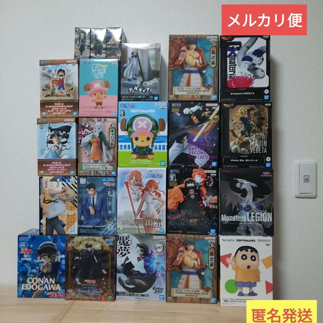 フィギュアまとめ売り 23点セット ジャンプ系 コナン しんちゃん 他 フィギュアまとめ売り 23点セット ジャンプ系 コナン しんちゃん