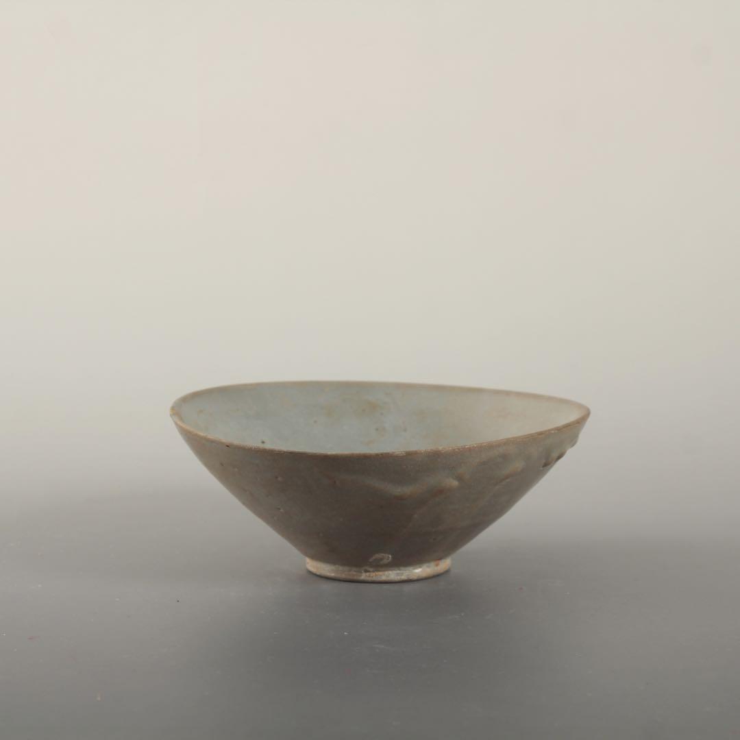 高麗 青磁 灰釉 筒茶碗 茶道具 古美術 古道具 アンティーク 高麗青磁 茶碗 古美術 茶道具 古道具 アンティーク 朝鮮美術(李