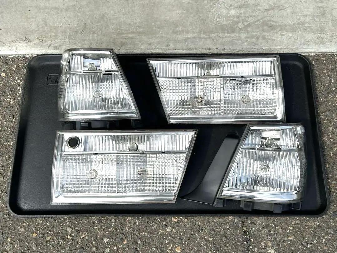 トヨタ17クラウン用クリアテールランプ純正加工品!旧車絶版当時