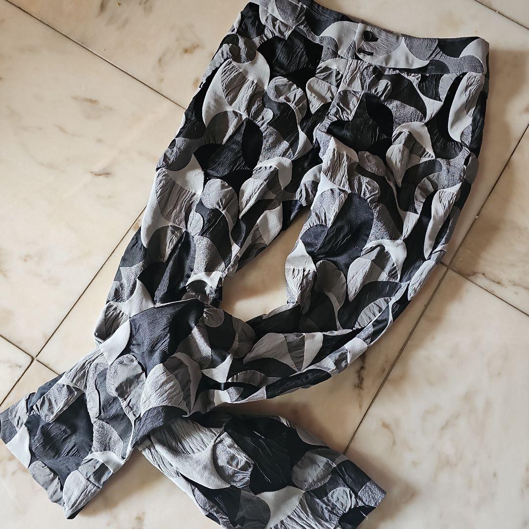 ISSEY MIYAKE 抽象パターン パンツ 21FF533（TYPE-O 013