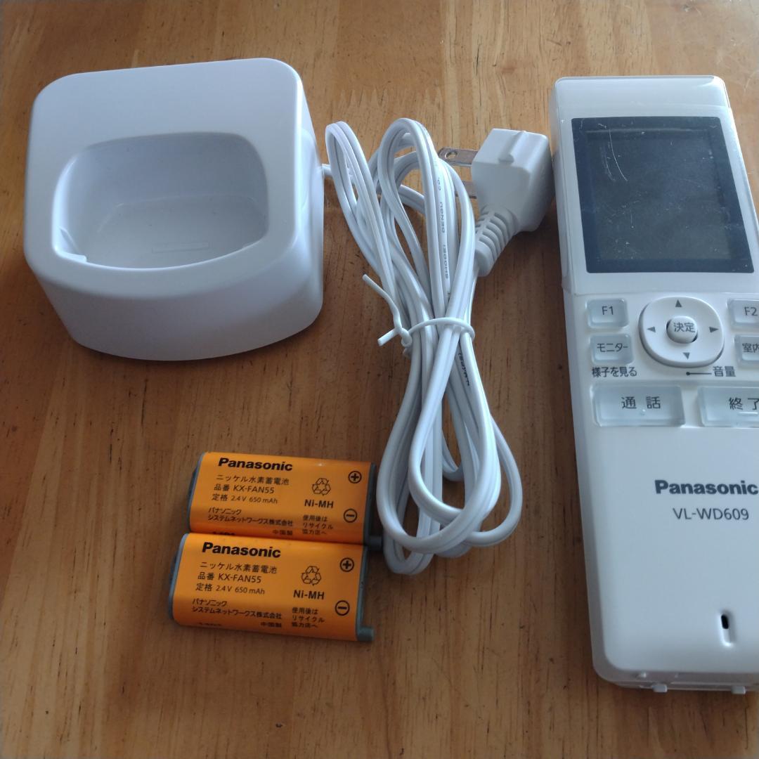 Panasonic ドアホン用ワイヤレスモニター　VL-WD609 VL-WD609 ワイヤレス子機 1台 Panasonic(パナソニック) 【通販