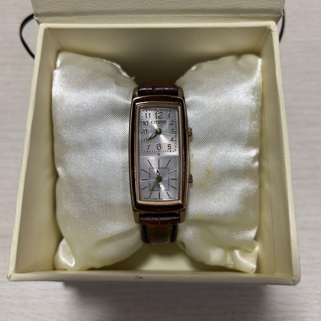 希少】CITIZEN XC ダブルフェイス 腕時計（世界を飛び回る方には