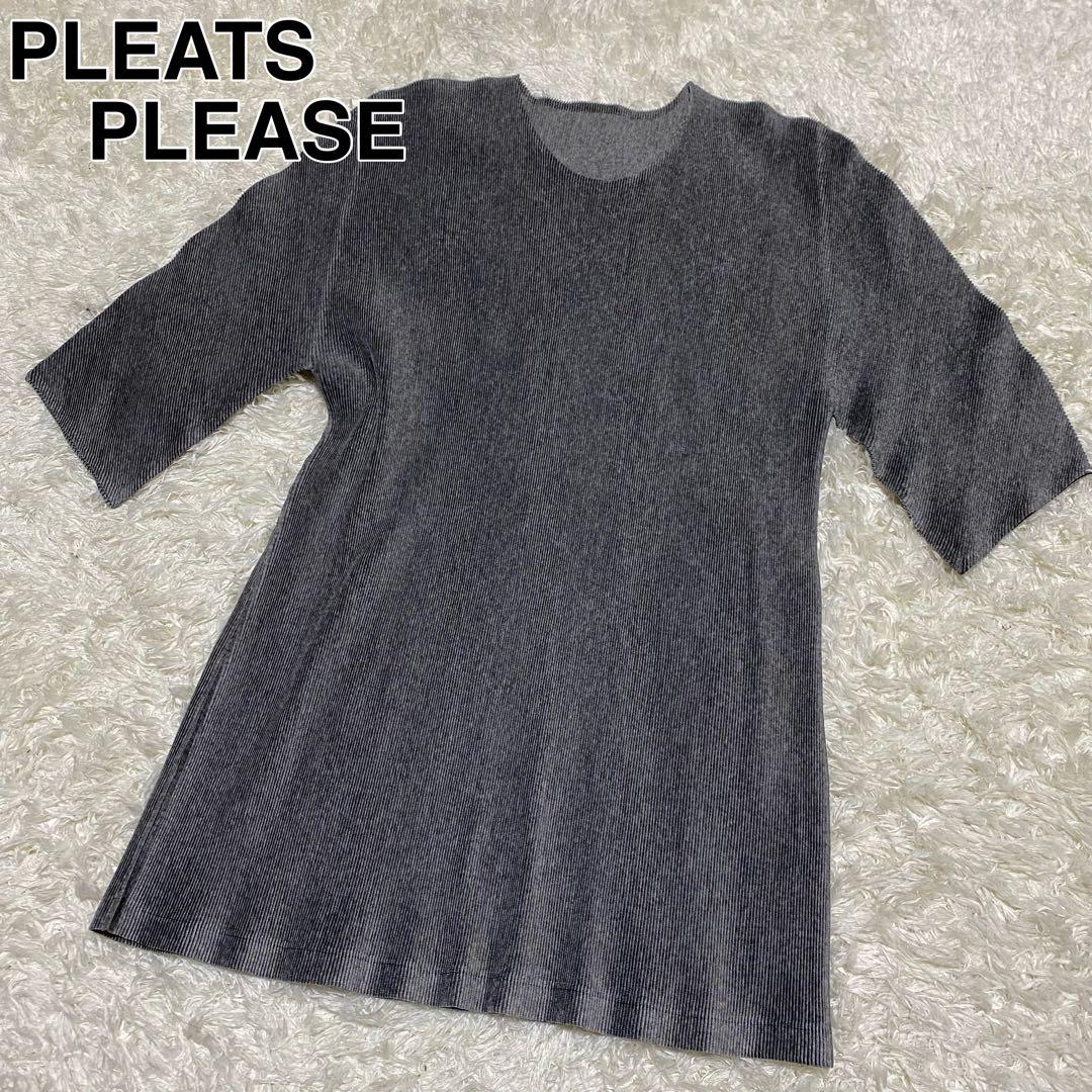 PLEATS PLEASE プリーツプリーズ 半袖 トップス PLEATS PLEASE 半袖トップス サイズ3 - メルカリ