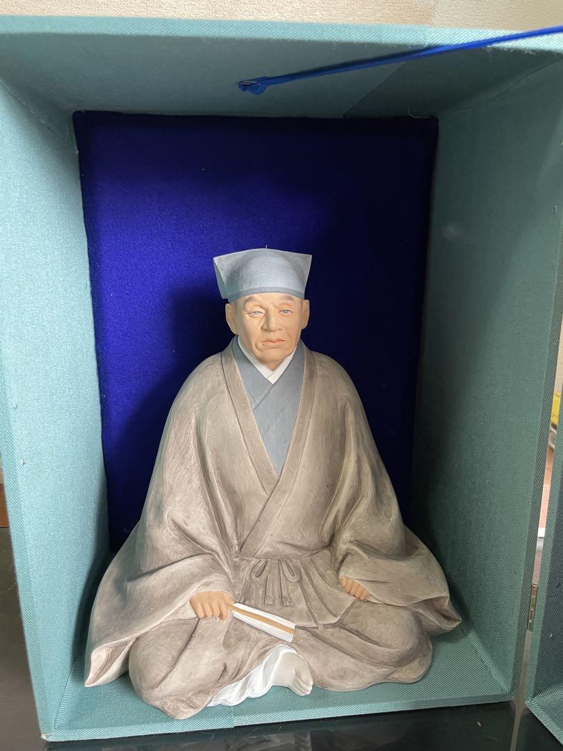 早い者勝ち！千利休 無形文化財 博多人形 中村衍涯作 （県無形