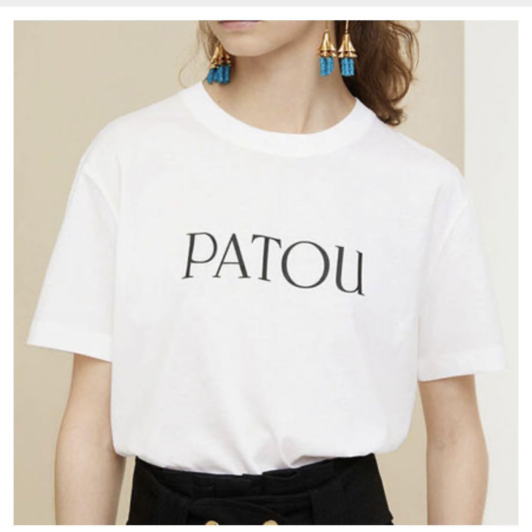 PATOU オーガニックコットンロゴTシャツ サイズS（楽天市場