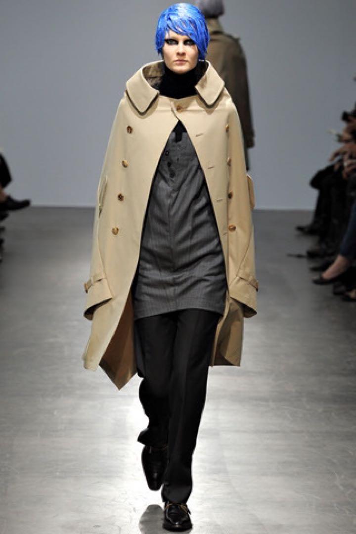 AD2003 tricot COMME des GARCONS トレンチコート MATIAS.｜COMME des GARCONS HOMME PLUSのトレンチコートを使っ