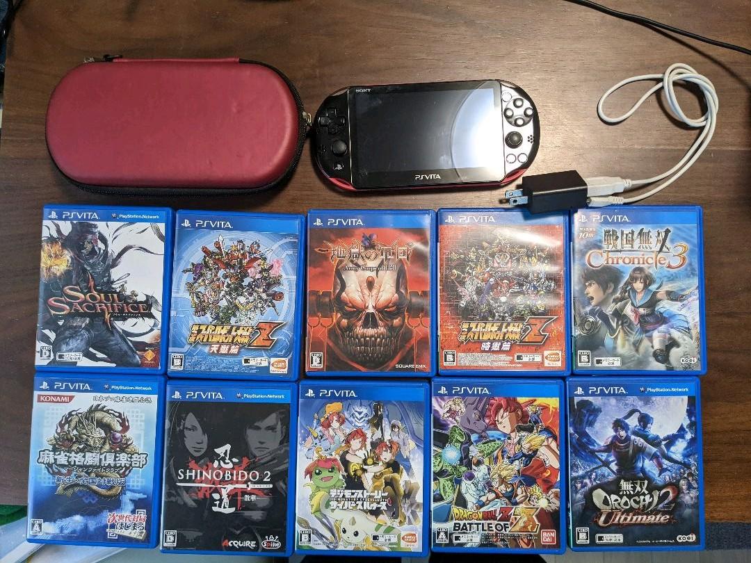 PS vita 本体 PSvita本体+ソフト10本 （PS Vita 本体＆ソフト10本セット）