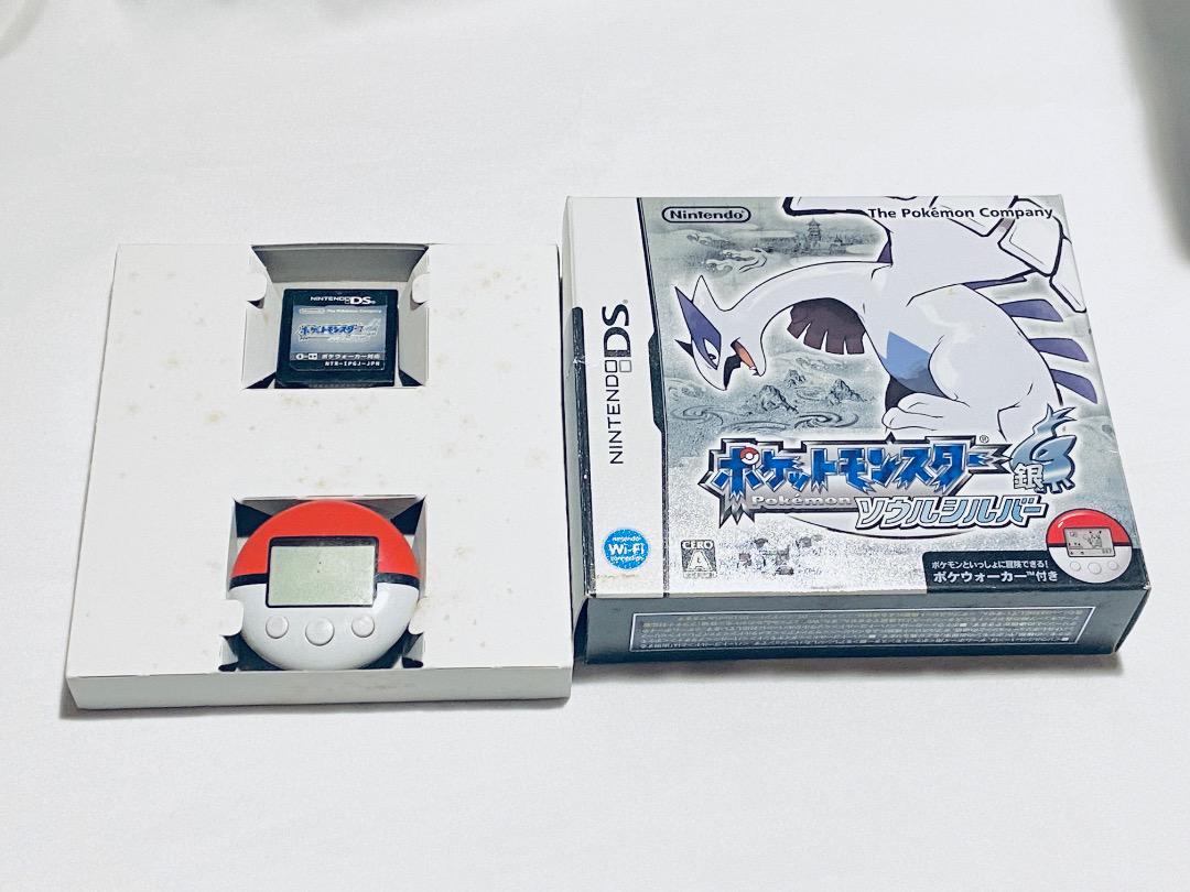 ポケモンソウルシルバー HGSS ソフト・外箱・ポケウォーカー