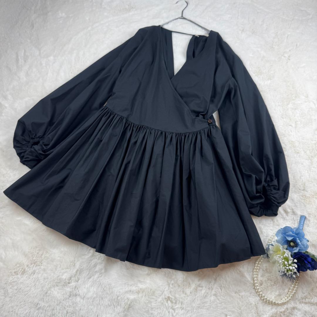 Uhr Cachecoeur Tunic Dress　カシュクール　ペプラム　綿 Uhr Cachecoeur Tunic Dress カシュクール ペプラム 綿（Cache