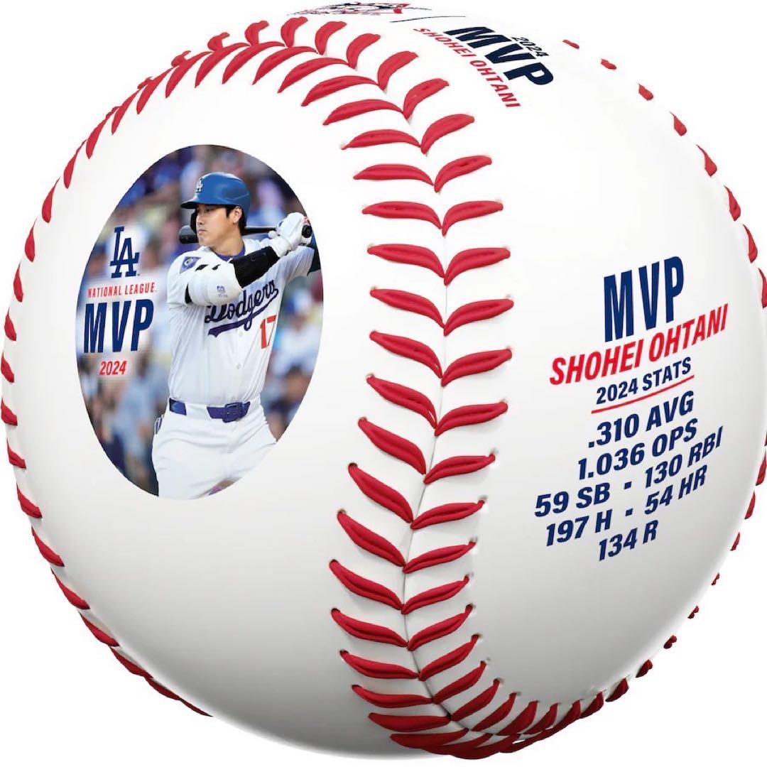 【MLB開幕記念値下げ中】大谷翔平 2015年パリーグ投手三冠記念ボール 日本未発売・現地完売】ドジャース 大谷翔平 2024年 MVP受賞記念