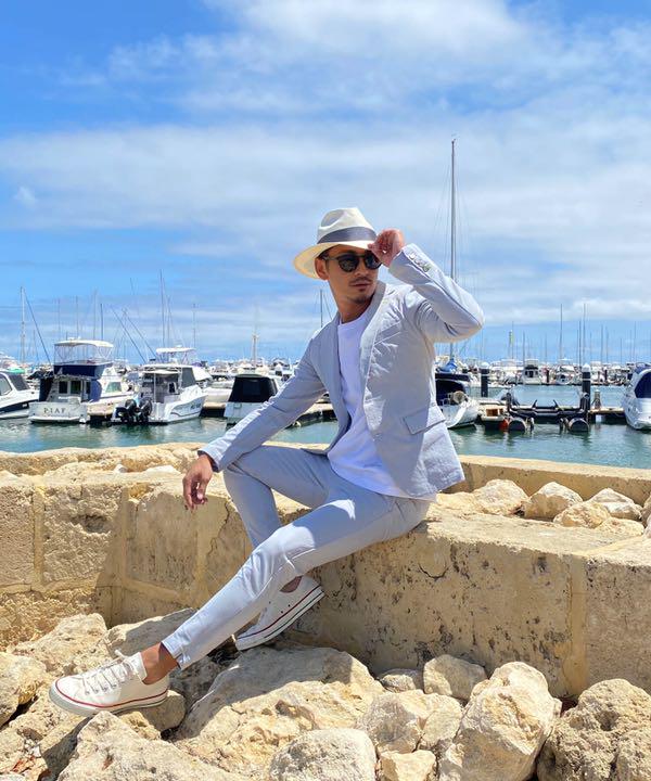 Re:room URBAN BEACH CLUB セットアップ ブルー（re:room