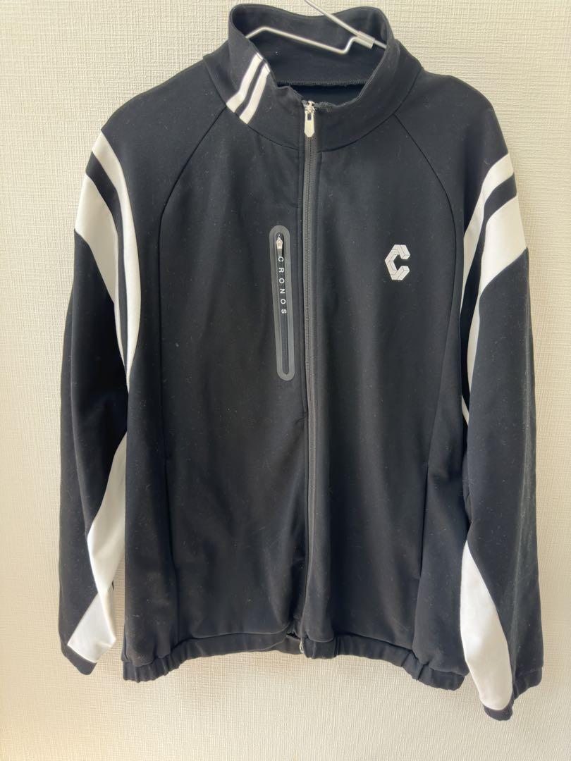 CRONOS×IRAL ユニセックス　ジップパーカー　ブラック CRONOS× IRAL ZIP HOODIE【UNISEX ITEM】