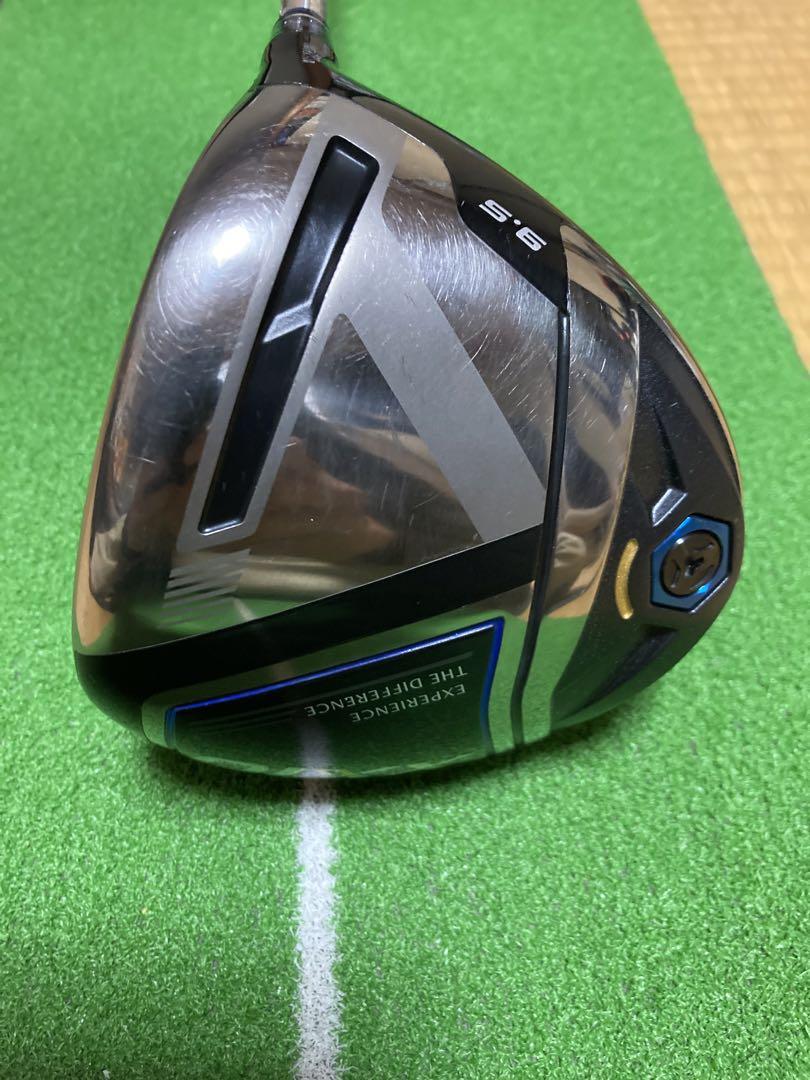美品　ゼクシオ11ドライバー 9.5度 純正MP1100シャフト S ゼクシオ ドライバー(ボルドー／グリップ：WEIGHT PLUS