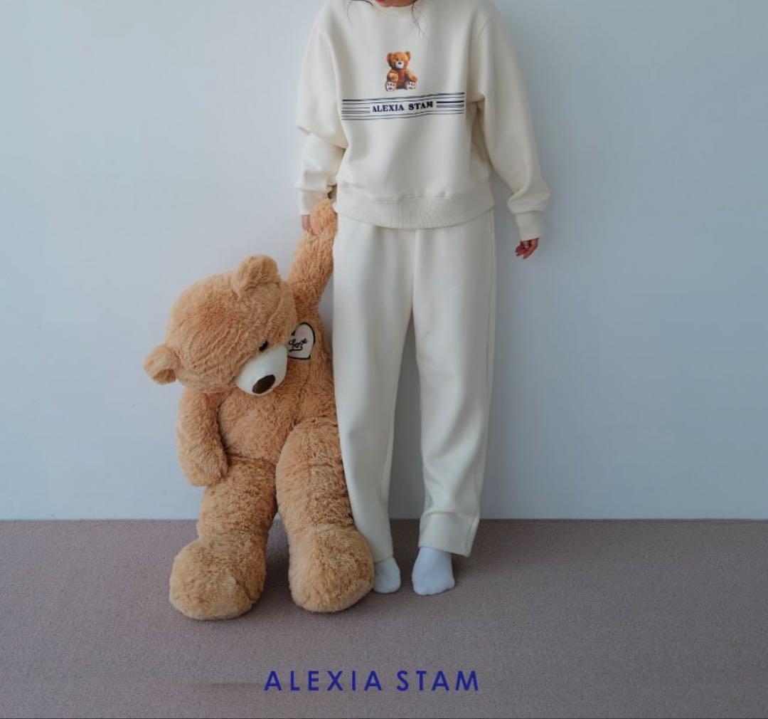 alexia stam 上下2点セット ルームウェア スウェット（セール