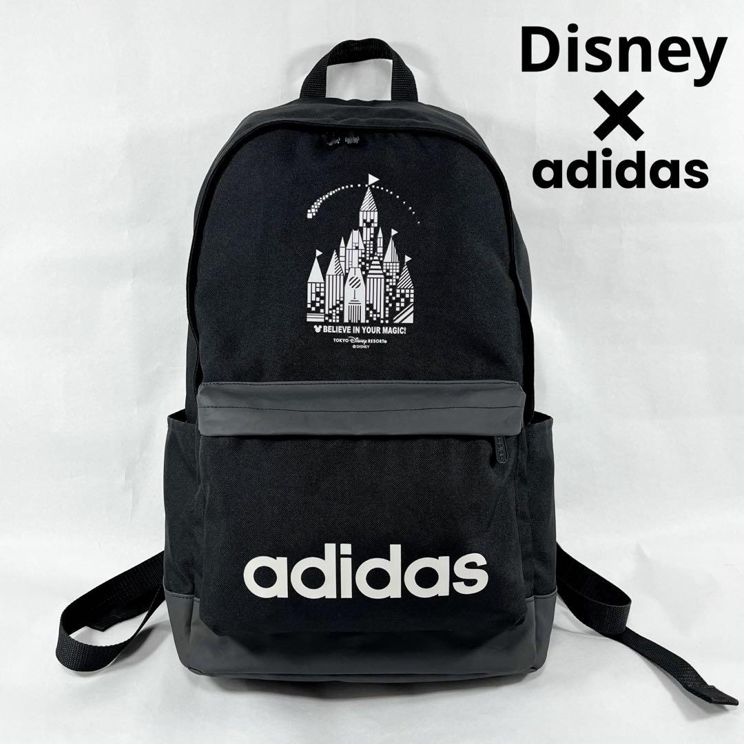 【新品未使用】ディズニーリゾート　adidas　コラボ　 リュック ブラック 2025年最新】ディズニー35周年リュックの人気アイテム - メルカリ