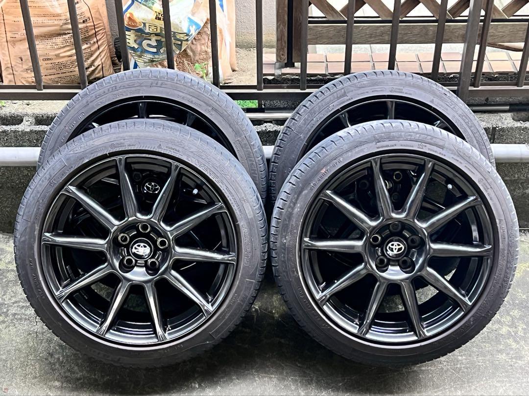 トヨタ86 GT（ZN6） 前期純正17インチホイール 新車外し トヨタ TOYOTA 86 ZN6 GT 純正 ホイール 4本 7J-17 PCD100 5穴 +