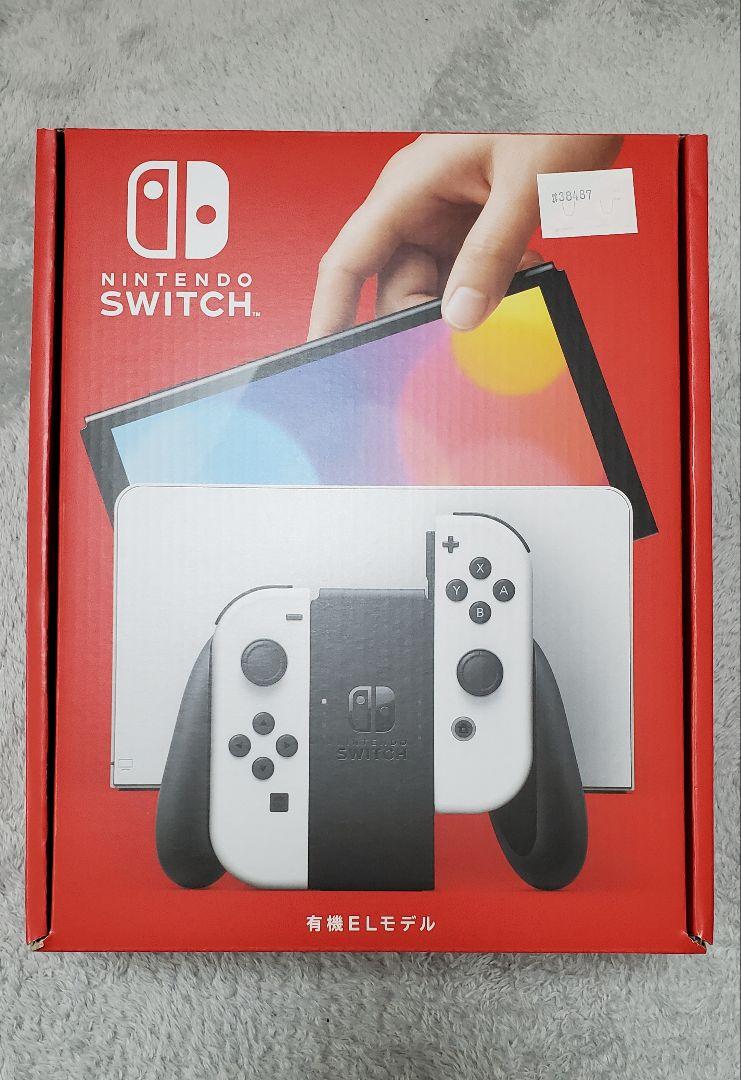 Nintendo Switch 本体 ホワイト/ブラック　有機EL 新品未使用 ◇未使用◇ 有機EL Nintendo 新型 Switch 本体 ホワイト新品