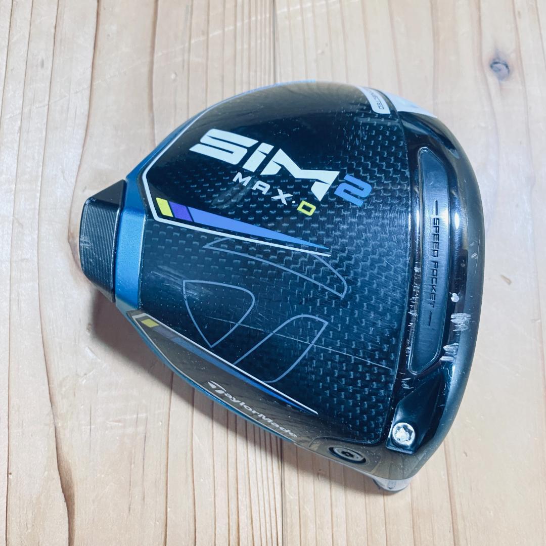 SIM2 MAX D ヘッドのみ テーラーメイド ヘッドカバー付き