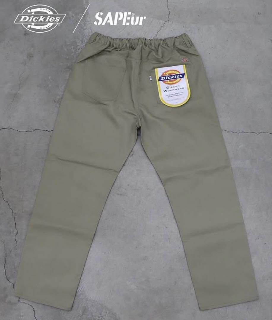 5/15までsapeur×dickiesサプール×ディッキーズパンツ カーキXL
