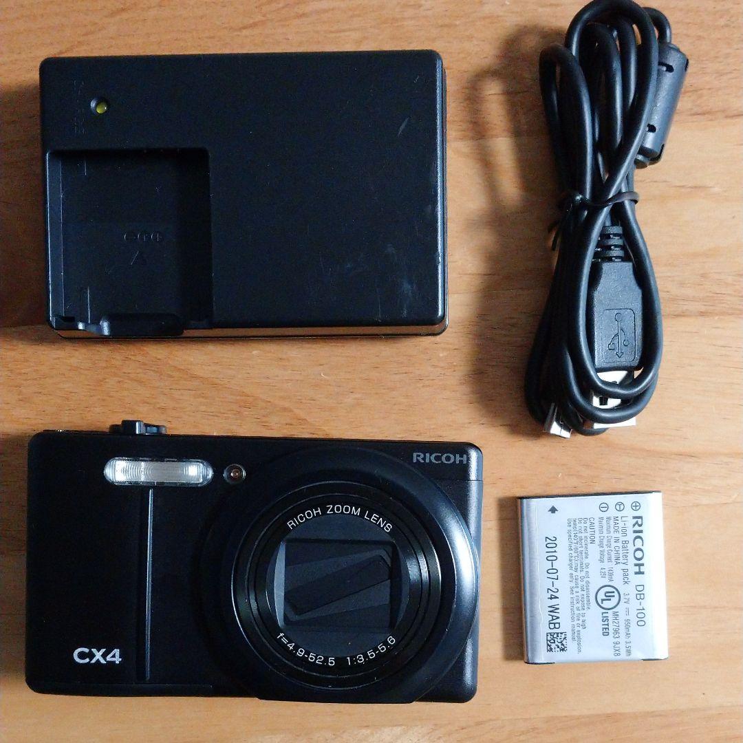 RICOH リコー CX CX4 BLACK（RICOH (リコー) コンパクトデジタル