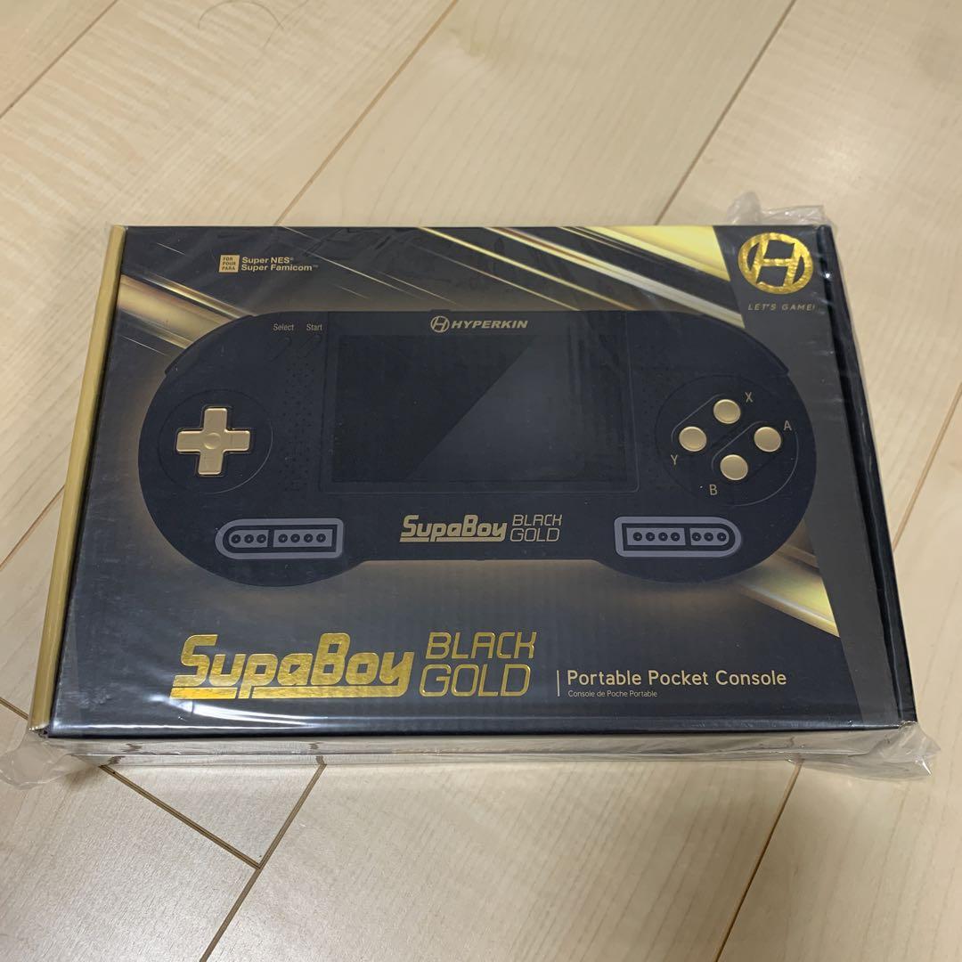 スパボーイ　ブラックゴールド　SupaBoy BLACK GOLD Amazon | 【HYPERKIN/ハイパキン】 SUPABOY Black Gold Special