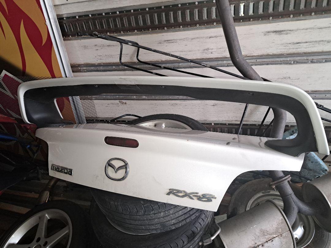 RX-8 rx8 SE3P リアウィング トランク付き マツダ MAZDA RX-8 SE3P 前期 トランクスポイラー Type A KRC