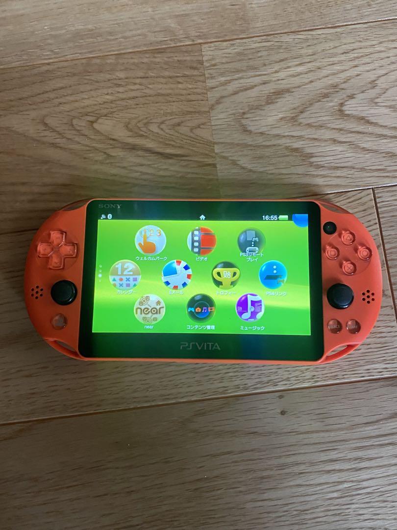 ジャンク品 PlayStation®Vita PCH-2000  ネオンオレンジ 美品 PlayStation Vita 本体 PCH-2000 ネオン・オレンジ - メルカリ