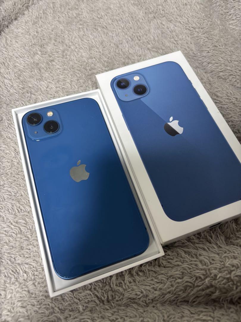 Apple iPhone 13 256GB 本体 ブルー SIMフリー Amazon | 【整備済み品】 Apple iPhone 13 256GB ブルー SIM