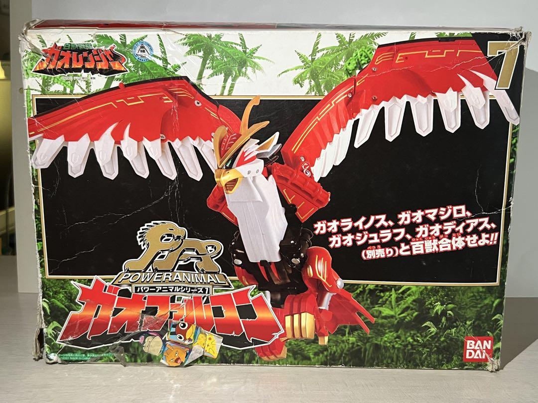 DX ガオファルコン 百獣戦隊ガオレンジャー パワーアニマルシリーズ ジャンク 百獣戦隊ガオレンジャー パワーアニマルシリーズ7 ガオ