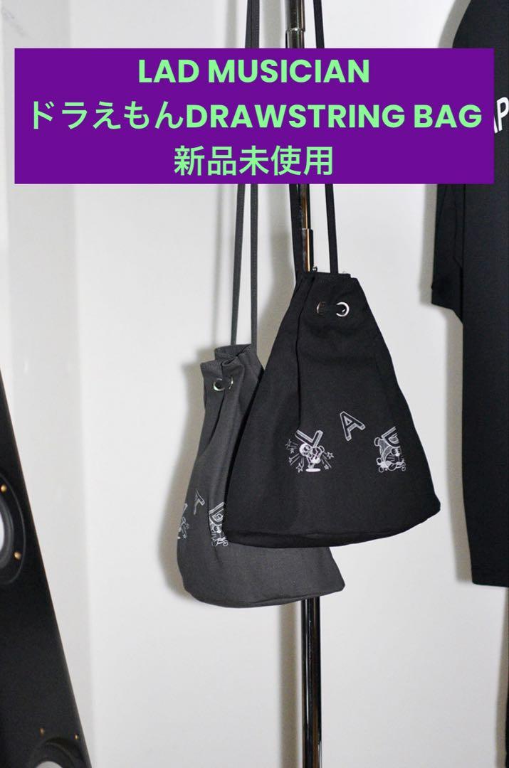 LAD MUSICIANドラえもんDRAWSTRING BAG新品未使用ブラック