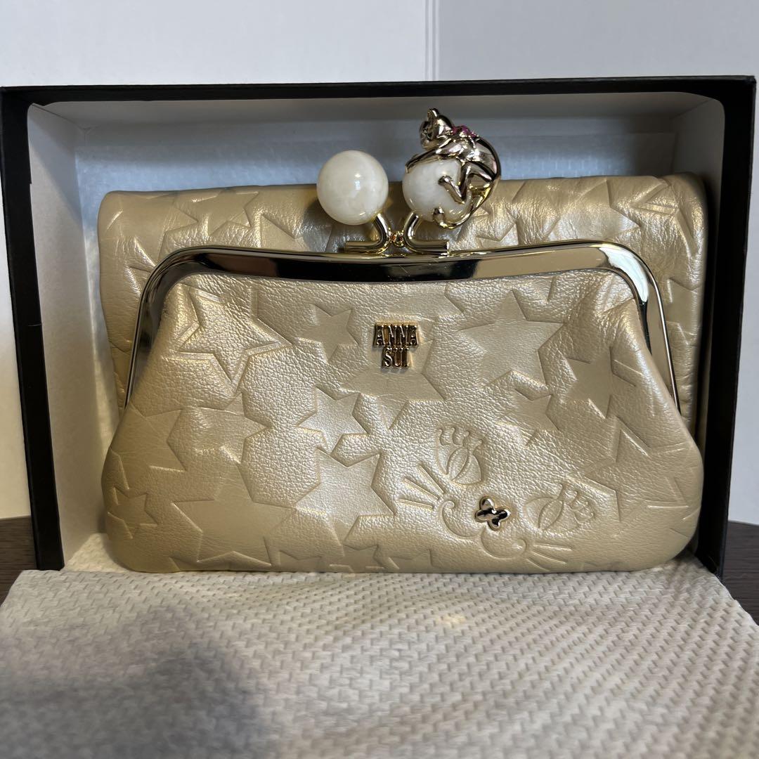 ANNA SUI がま口財布（チェイス 口金二つ折り財布 / ANNA SUI